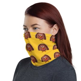 PBGoods Thanksgiving Turkey Funny Neck Gaiter Face Mask Warmer Alternative NEW
