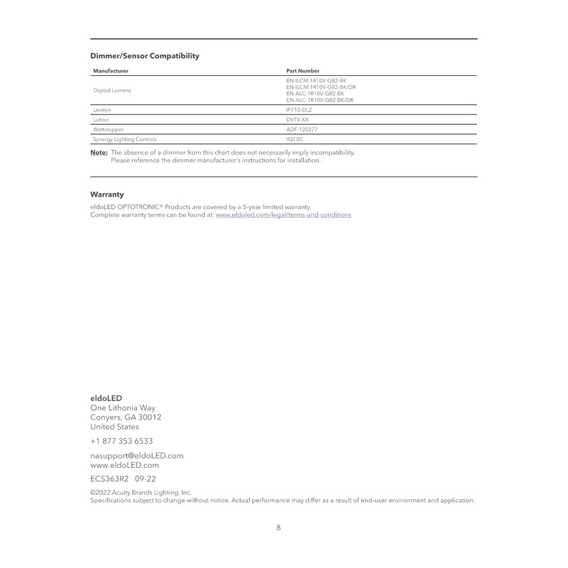 eldoLED | 2743Y4 OPTOTRONIC® OTi 200W 1400C Programmable LED Driver