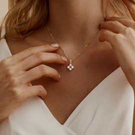 ANOBLEJRY June Birthstone Necklace Friendship Gifts for Women Friends Pearl Choker Necklaces for Women Cute Necklaces Back to School Stuff Romantic Gifts for Her