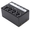 Stereo Mini Mixer Passive Audio Signal Controller 4 Channel Hub