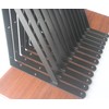 20 Pack L14" x H 10" Black Heavy Duty Shelf