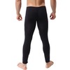 Mens Silky Layer Bottom Compression Pants Leggings Tights Activewear Pant