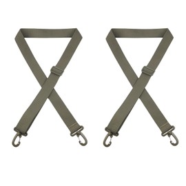 MAGARROW 1.5-inch Wide Shoulder Strap 60" Universal Replacement Belt Crossbody Bag Straps Adjustable Laptop Shoulder Strap(Pack of 2) (Army Green, 60" L x 1.5" W)