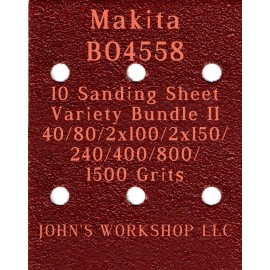 Makita BO4558 - 40/80/100/150/