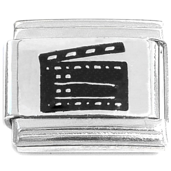 Clapboard Movie Film Take Italian Charm