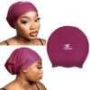 SERENDIPA Extra Large Swim Cap for Braids and Dreadlocks, Adult