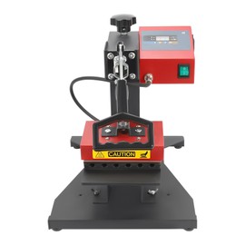 Digital Pen Heat Press Machine for DIY Customization, Manual 350W Transfer Printer for Ballpoint & Fountain Pens, 0-220°C