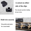 Ficero Metal Pressure Switch Cable Guides for M-LOK System, Flashlight