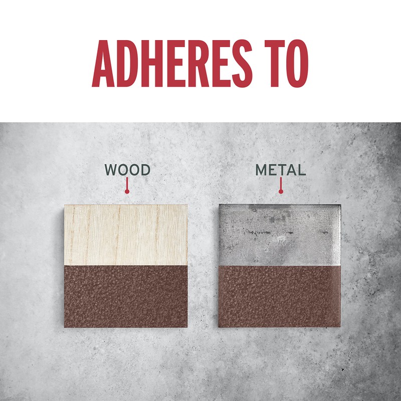 Rust-Oleum 239073 Stops Rust Hammered Finish Paint, Quart, Brown 32