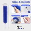 3 Pcs Fan Cleaning Brush Bendable Cobweb Duster - Microfiber