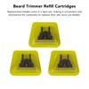 3pcs Electric Trimmer Replacement Blades Precise Cutting Professional T Shape