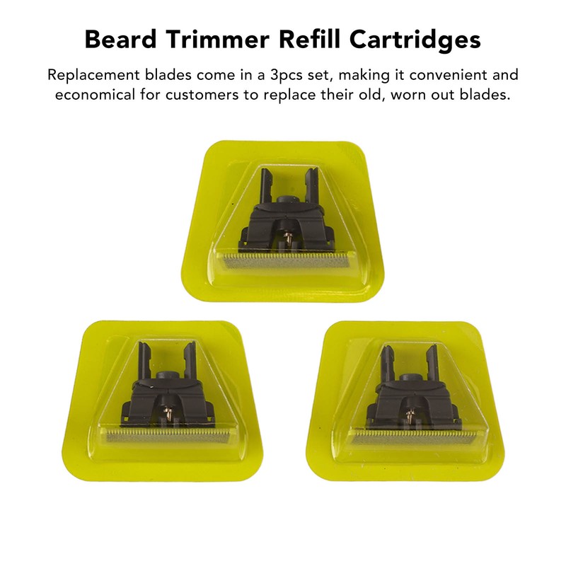 3pcs Electric Trimmer Replacement Blades Precise Cutting Professional T Shape