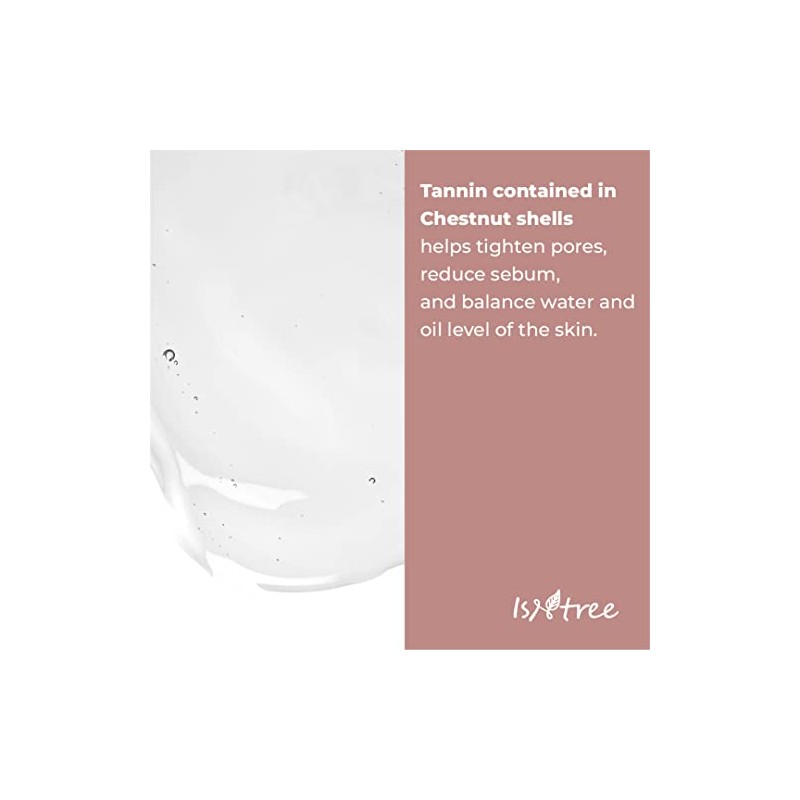 ISNTREE Esencia Exfoliante Facial Chestnut AHA 8% Clear Essence -
