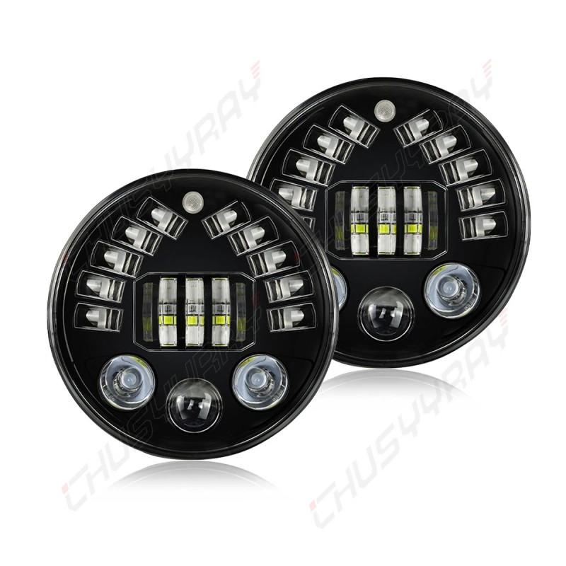 CHUSYYRAY Upgrade DOT Approved LED Headlights Turn for Mack CV713