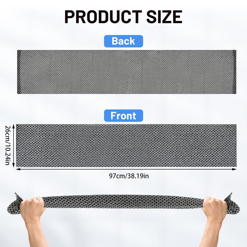 1 Pcs Exfoliating Towel, Exfoliating Shower Towel Long Exfoliating Cloth