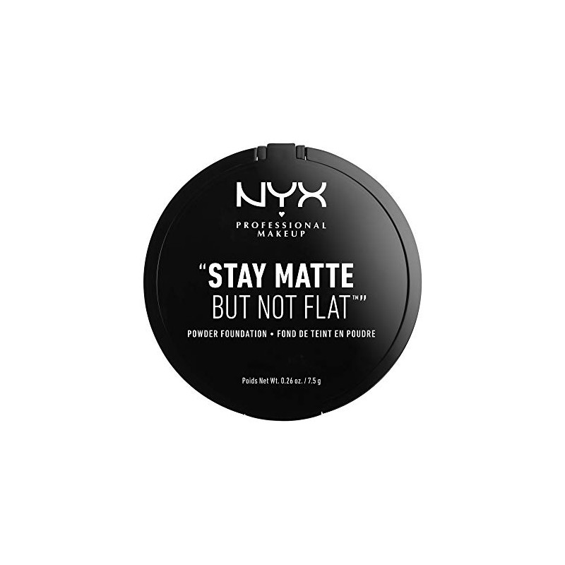 Nyx Professional Makeup Stay Matte Not Flat Base Maquillaje Polvo