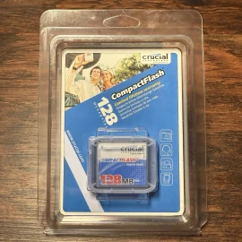 Crucial 128MB Compact Flash CF Card New CT128MBC1.CXY