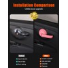 Suitable for Fiat 500 2010-2024 Car Inner Handle Panel Decorative