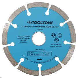 Diamond Cutting Disc - 115mm (4 1/2") - Segmented