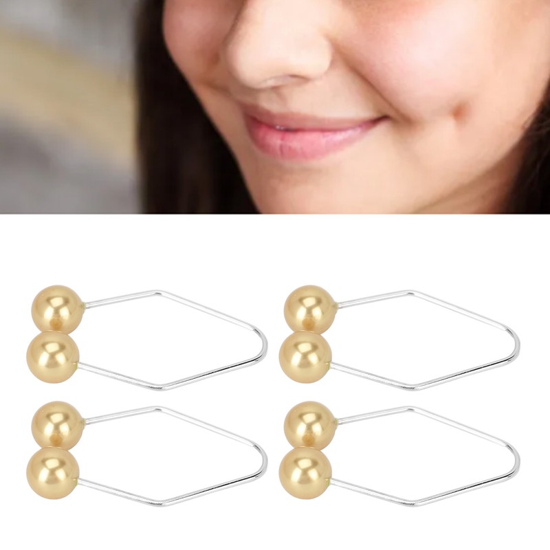 2 Pair Dimple Trainer Tool Piercing Free Improve Smile Dimple