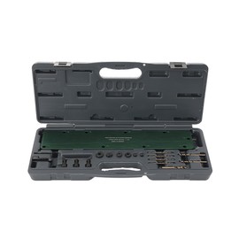 ECUTEE 71500 Exhaust Manifold Bolt Stud Drill Template Removal Tool Kit for Dodge 5.7L Hemi Motors Drill Template & Stud Extractor Set Cylinder Head Protection Design