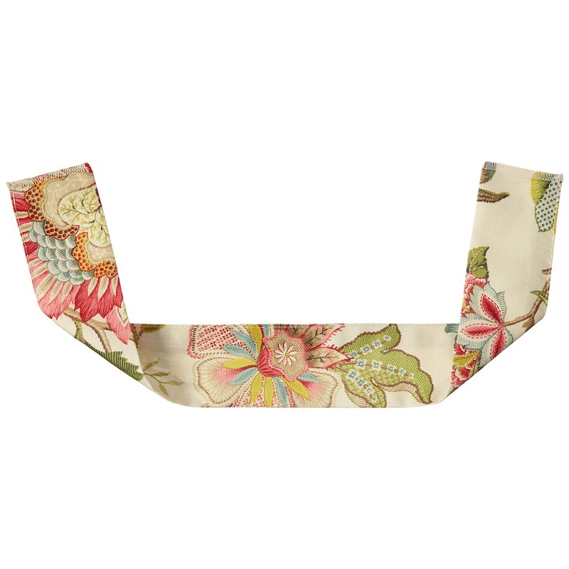 Ellis Curtain Brissac Tailored Panel Pair with Tiebacks, 70 x