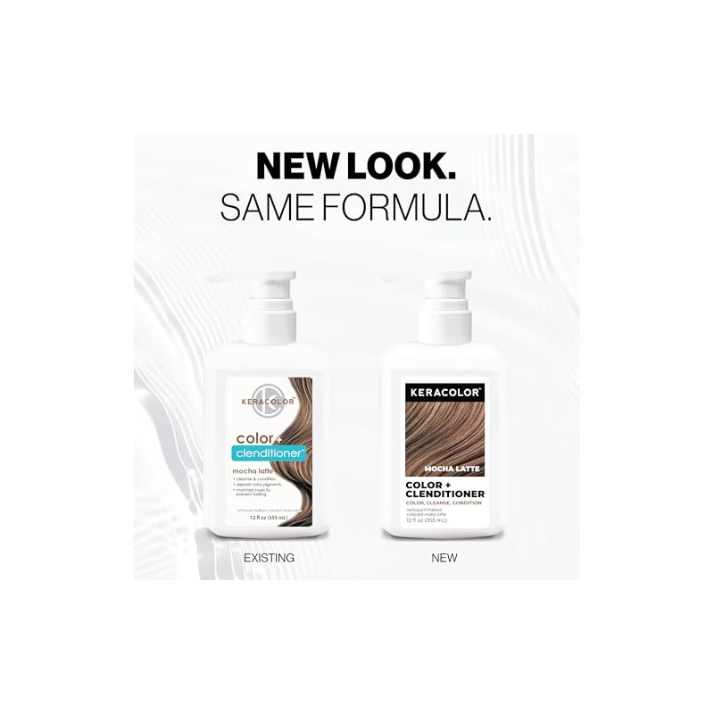 Keracolor Clenditioner MOCHA LATTE Hair Dye - Semi Permanent Hair