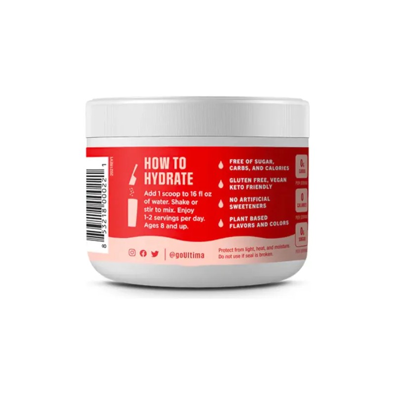 Ultima Replenisher Electrolitos Hidratante En Polvo Cereza