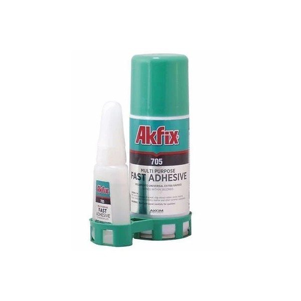 AKFix 705 Accelerator Fast Cyanoacrylate Bond Adhesive Super Glue 20g/100