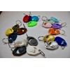 4x 3D Printed Fidget Clicker Slider Spinner Keyring Three Fidget