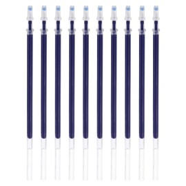 PATIKIL 50 Pieces 0.5 mm Needle Tip 130 mm Gel Ink Pen Replace Refill Blue Ink Ballpoint Pen Refill for Office Supplies Blue