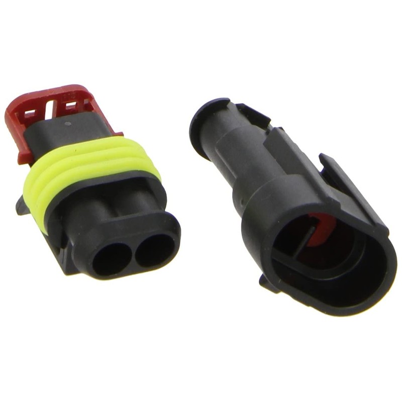 HELLA 8KW 744 806-801 Cable Connector - 2-pin connector