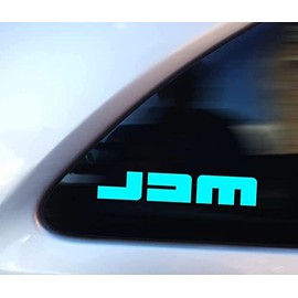 2X JDM Car Sticker, Vinyl Decal Sticker, Window Bumper Sticker, Funny Caravan Campervan Sticker, 200mm