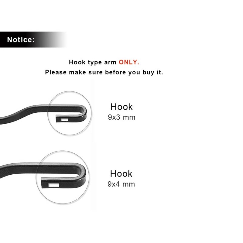 MTEC Sports Windshield Wiper Blades for Acura RSX 2002-2006 Version