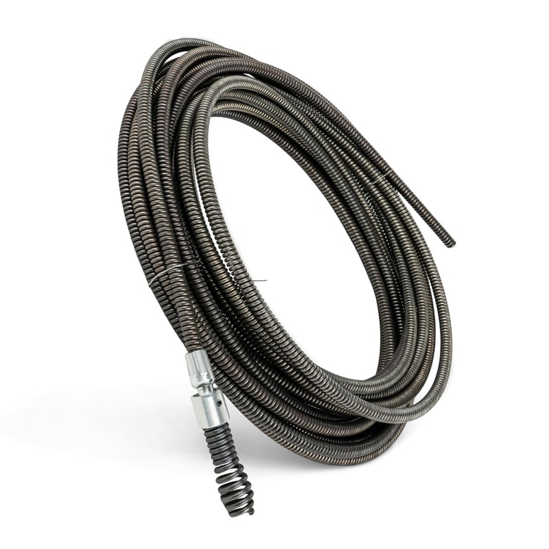Drain Cleaning Cable, 5/16 In. x 25 ft.Replace 62235,Compatible with