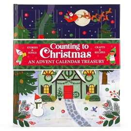 Counting to Christmas Advent Calendar Children's Book - Stories & Songs, Crafts & Activities, Family Fun for Toddlers and Kids, Ages 3-8
