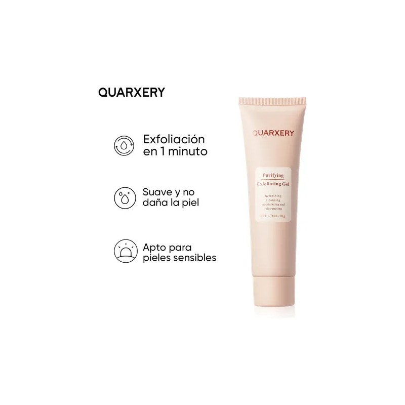 Quarxery Gel Exfoliante Purificante Gel Exfoliante Facial Corporal 4un