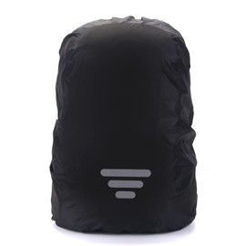 VINGVO Funda Impermeable para Mochila, Impermeable, Ligera, Color Negro, Fácil de Guardar para Viajar (L (para 45-55L)