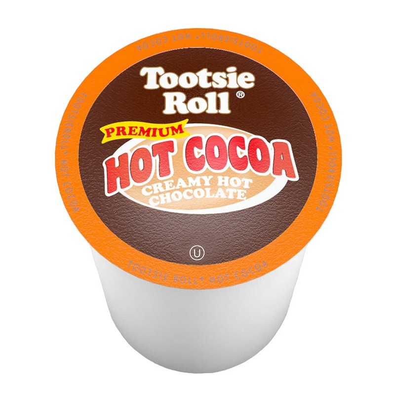 Tootsie Roll Hot Cocoa, Premium Creamy Hot Chocolate Pods, Compatible