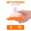 UTOBEST Soft Flask Running Water Bottle Collapsible Water Bottle for
