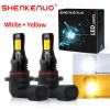 SHENKENUO Switchback 9005 HB3 LED Headlight Bulbs High Beam Dual
