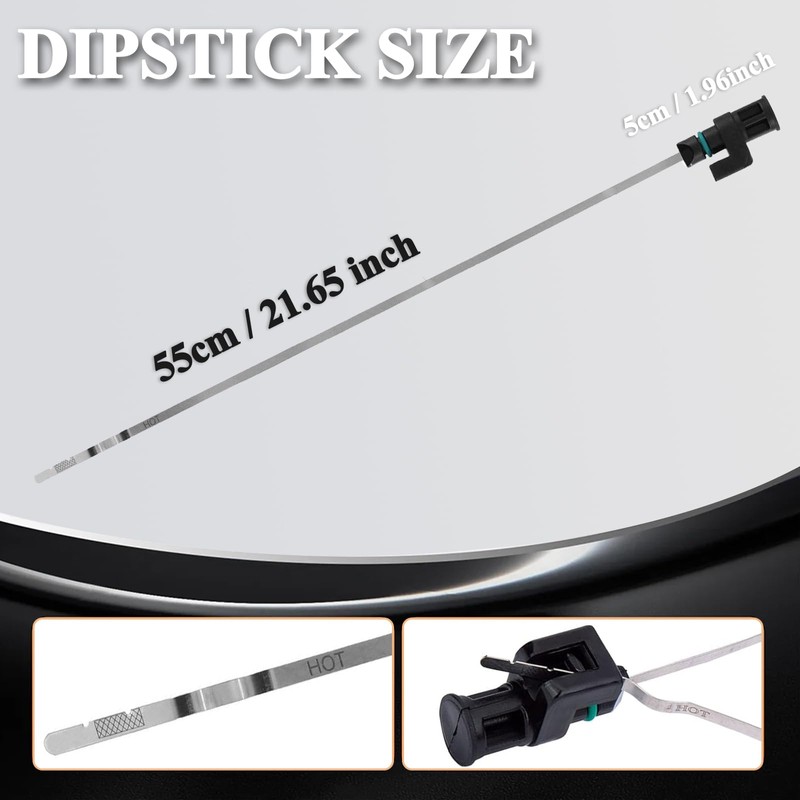 CVT Transmission Oil Level Dipstick Indicator Gauge Compatible for Nissan