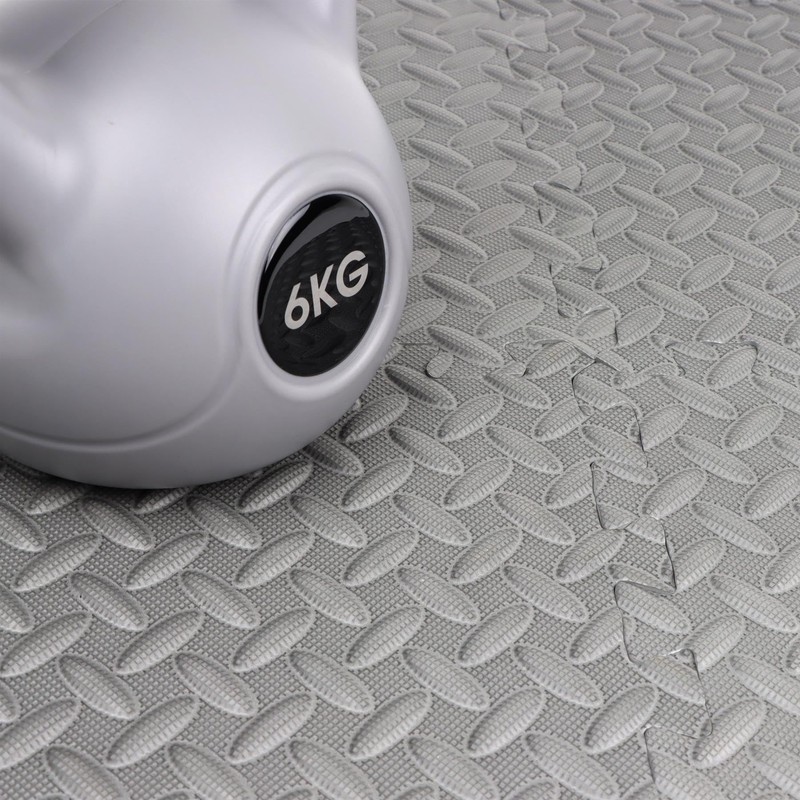 Phoenix Fitness Interlocking Floor Mats - 8 Non-Slip EVA Foam