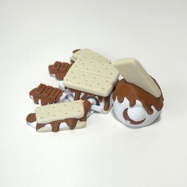 S'mores Turtle - 3D Printed Articulating Figure Decor Plastic - Size: Medium