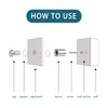Standoff Screws for Acrylic 1/2 x 3/4 inch Stainless Steel
