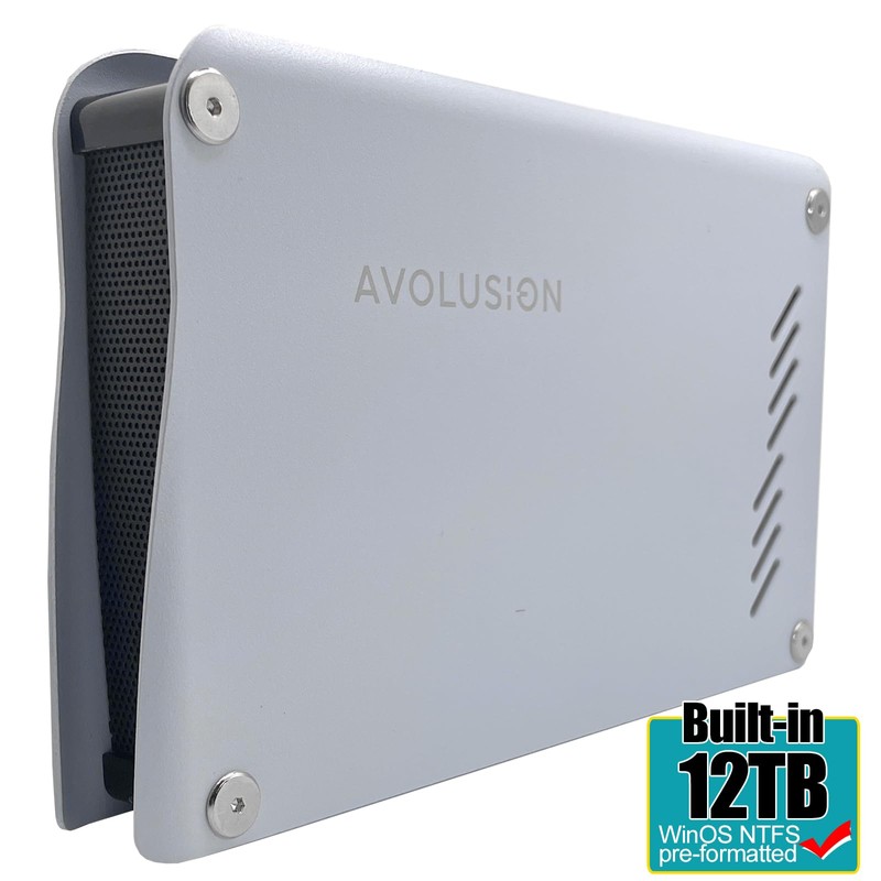 Avolusion M5 Series 12TB USB 3.0 External Hard Drive for