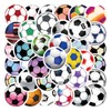 EUFFO 60 Piece Football Sticker Set, Waterproof Graffiti Stickers for