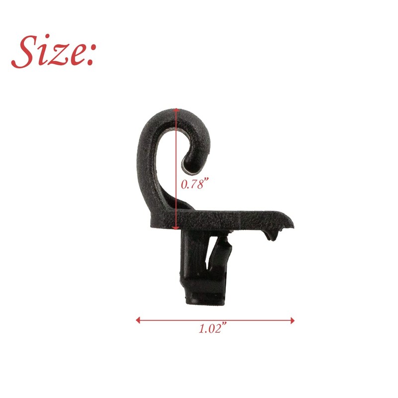 RLB-HILON Door Sun Shade Hook Clip Compatible with Honda Pilot
