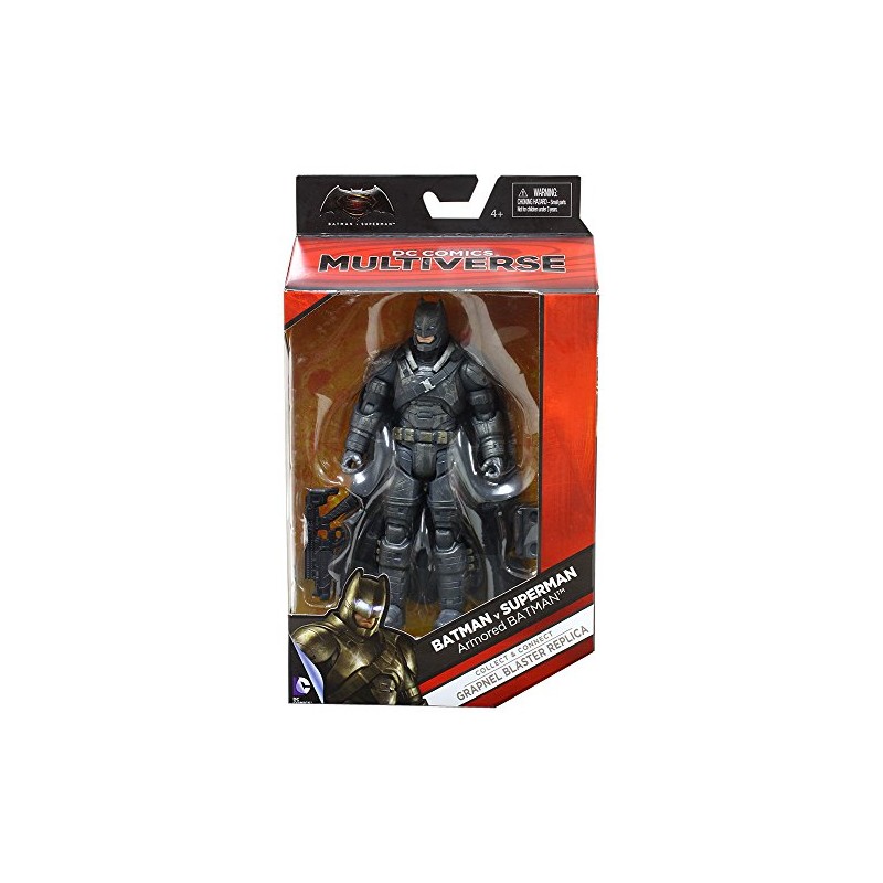 マテル バットマンvsスーパーマン ジャスティスの誕生 マルチバース #03 アーマード・バットマン 高さ約6インチ プラスチック製 塗装済みアクションフィギュア