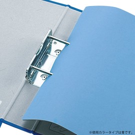 コクヨ ファイル パイプ式ファイル A4 2穴 600枚収容 青 フ-E660B